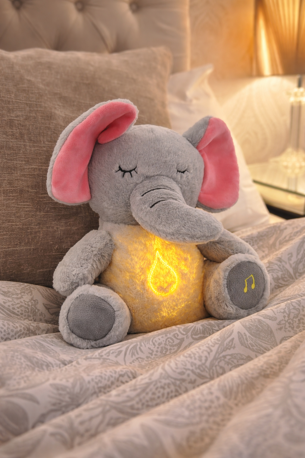 Elephant Peluche Calmante que Respira