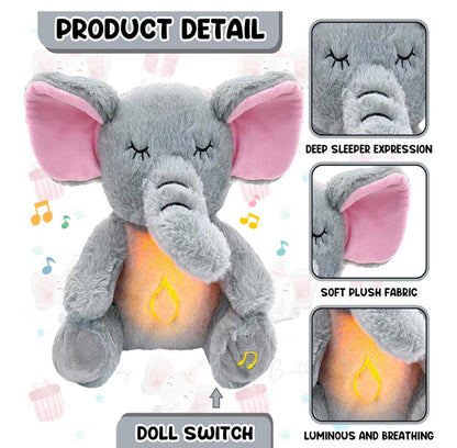 Elephant Peluche Calmante que Respira